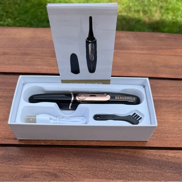 Heated Eyelash Curler, Rechargeable Electric Eyelash Curler Type C - Picture 2 of 5